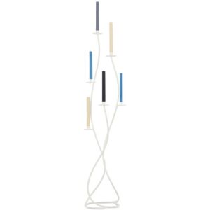 Curves by Sean Brown SSENSE XX White Floor Candelabra  - White - Size: UNI - unisex