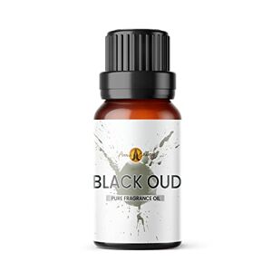 Aroma Energy Black Oud Fragrance Oil 100ml - for Aromatherapy Wax Melt, Reed Diffuser, Candle Making, Home Made Soap, Bath Bomb, Potpourri, Slime, Oil Burner