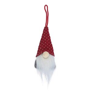 HshDUti Christmas Gnomes Cute Faceless Doll Rudolph Gnome Plush Doll Decoration Handmade Scandinavian Tomte Hanging Pendant Party Room Standing Post Household Tree Ornament Thanksgiving Gift for Friends (FA)