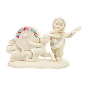 Department 56 Snowbabies Awesome Music Figurine, 4.17 Inch, Multicolor