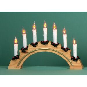 Candle Bridge Rainbow Flickering Bulbs by Premier