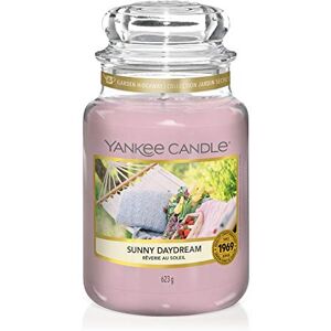 Yankee Candle Large Jar Candle, Sunny Daydream Scented Candle, Up to 150 Hours Burn Time, Garden Hideaway Collection