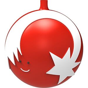 Alessi Stella Cometa Christmas tree ball made of hand-blown glass, hand-decorated, assorted designs and colors