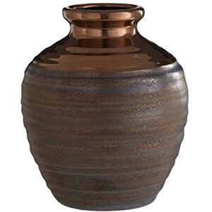 Premier Housewares Vase, Ceramic, Copper, Small