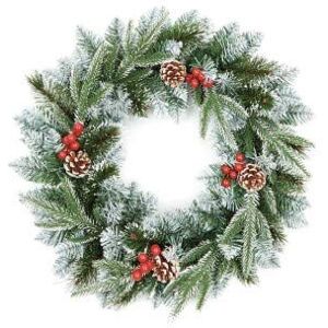 Premier - 50cm New Jersey Wreath Berries and cone