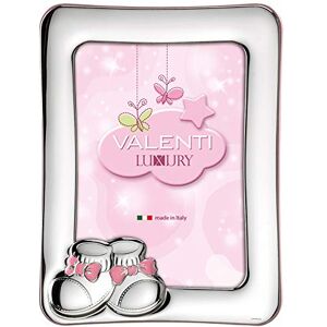 Valenti Argenti Valenti&Co - silver laminated baby frame "shoes" int. size 13x18cm COD: 73104 4LRA