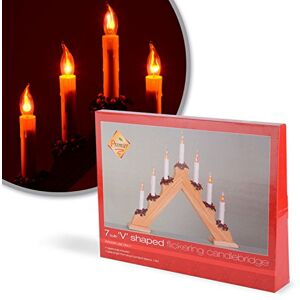 Candle Bridge Pine Flickering Bulbs by Premier