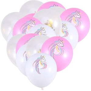 CAXUSD 15pcs Inflatables Confetti Balloons Birthday Balloons Latex Balloons for Party Baby Emulsion