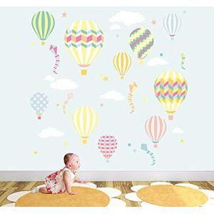 Enchanted Interiors Hot Air Balloons and Kites Nursery Wall Stickers