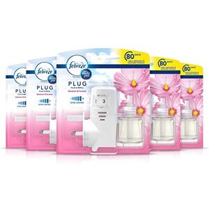 Febreze Air Freshener Spray, Odour Eliminator and Bathroom Freshener, Lenor  Spring Awakening, 1.8 Litre (300 ml x 6)