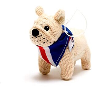 Best Years Original By Design Knitted British Bulldog Hanging Decoration