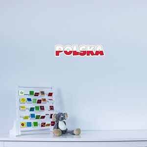 Vinyl Revolution Polska Country Name As Flag Vinyl Wall Art