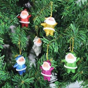 SpirWoRchlan Christmas Decorations Sale, 6Pcs Xmas Christmas Tree Decor Santa Claus Doll Toy Pendants Home Store OrnamentsMerry Christmas Ornaments Xmas Decor Party Decor Xmas Gifts Stocking Fillers