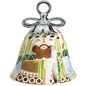 Alessi MW40 3 Christmas Decorated Porcelain, Multi-Colour, 7.2 x 7.2 x 8.5 cm