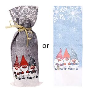 Navna Christmas Swedish Gnome Wine Bottle Cover Bags Decoration Party Home Table Decor Christmas Decorations For The Home Pillows