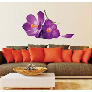 Deco-Online *** New *** Orchid Flower Colorful Sticker Home Wall Decor Decoration Decals Wild Flowers Beautiful Room Decoration. Wall Mural Art Deco. Livingroom