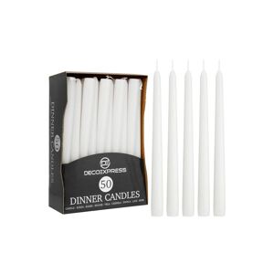 Deco Express Set Of 50 Taper Candles