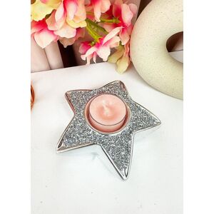 Love Lemonade Crystal Star Candle Tea Light Holder