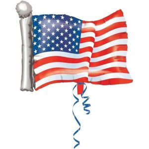 Amscan American Flag Foil Balloon