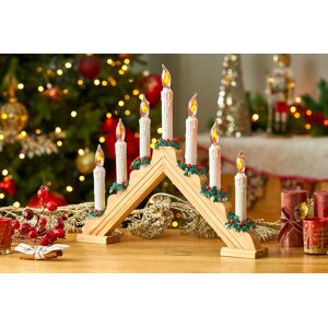 Chimp Electronics Flickering Wooden Candle Bridge