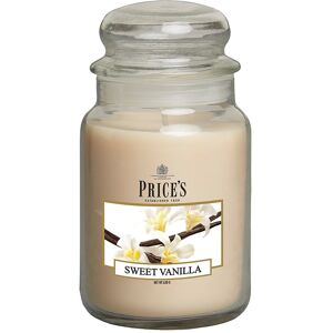 Price's Candles Large Jar Candle - Sweet Vanilla