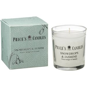 Price's Candles Luxury Boxed Jar Candle - Snowdrops & Jasmine