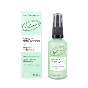 UpCircle Hand + Body Lotion with Bergamot + Vitamin E - Travel Size 50