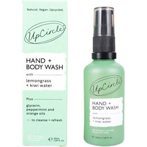 UpCircle Hand + Body Wash with Lemongrass + Kiwi water - Travel Size 5