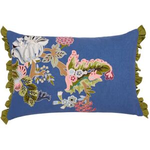 Sanderson Fusang Tree Cushion 60x40cm Peacock Blue