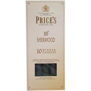 Price's Prices 10 Sherwood Candle Evergreen Pack Of 10