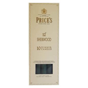 Price's Prices 12 Sherwood Candle Evergreen Pack Of 10