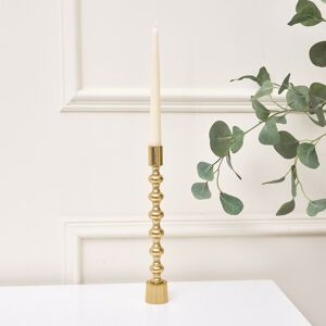 Tall Gold Metal Candle Holder Material: Metal