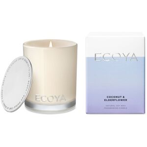 Ecoya Madison Jar Coconut & Elderflower Candle 400g