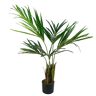 Leaf Artificial Palm Plant in Pot 120.0 H x 90.0 W x 90.0 D cm