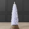Christow White Pencil Christmas Tree (5ft) - White