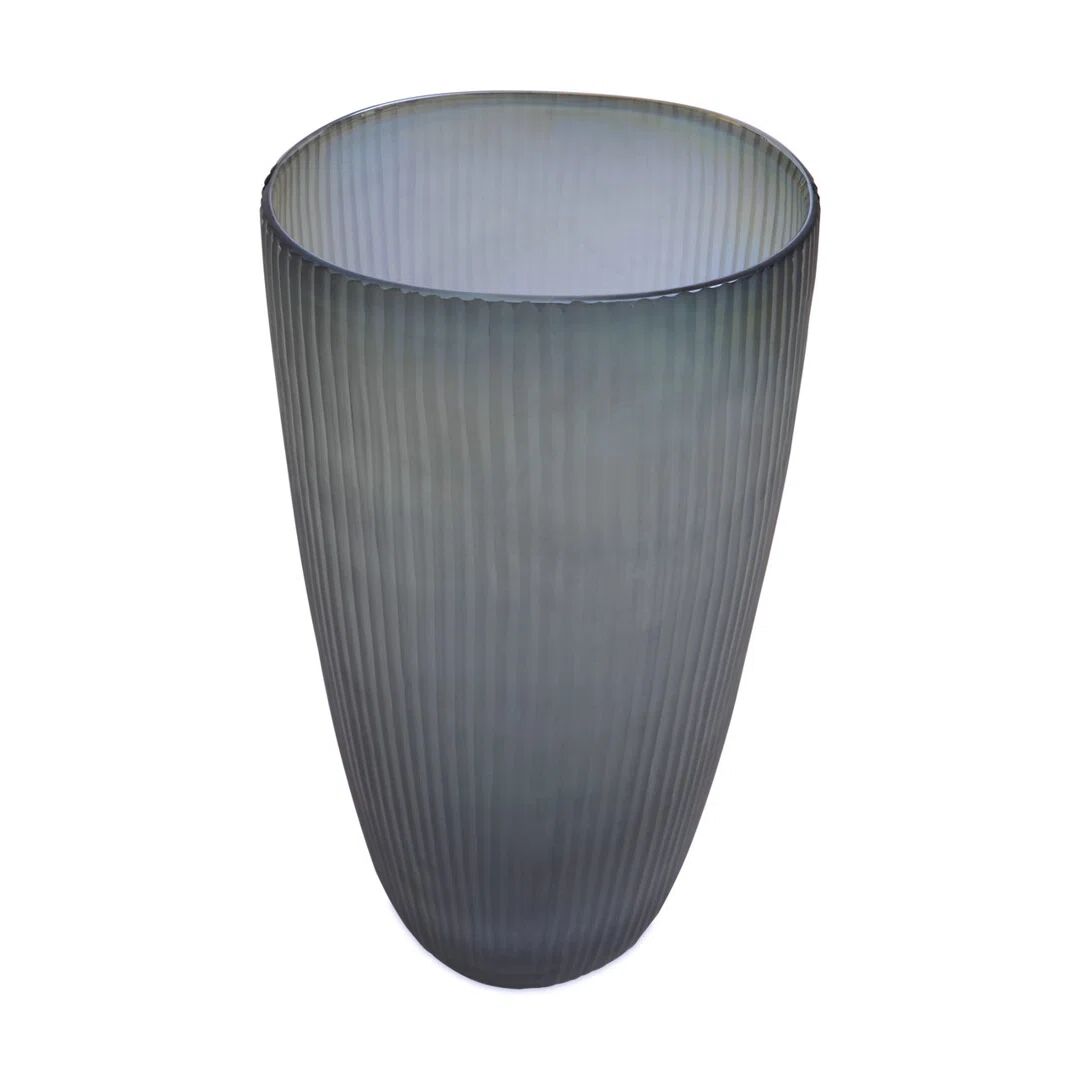 Photos - Vase Metro Lenaghan Small Grey  gray 37.0 H x 24.0 W x 19.0 D cm