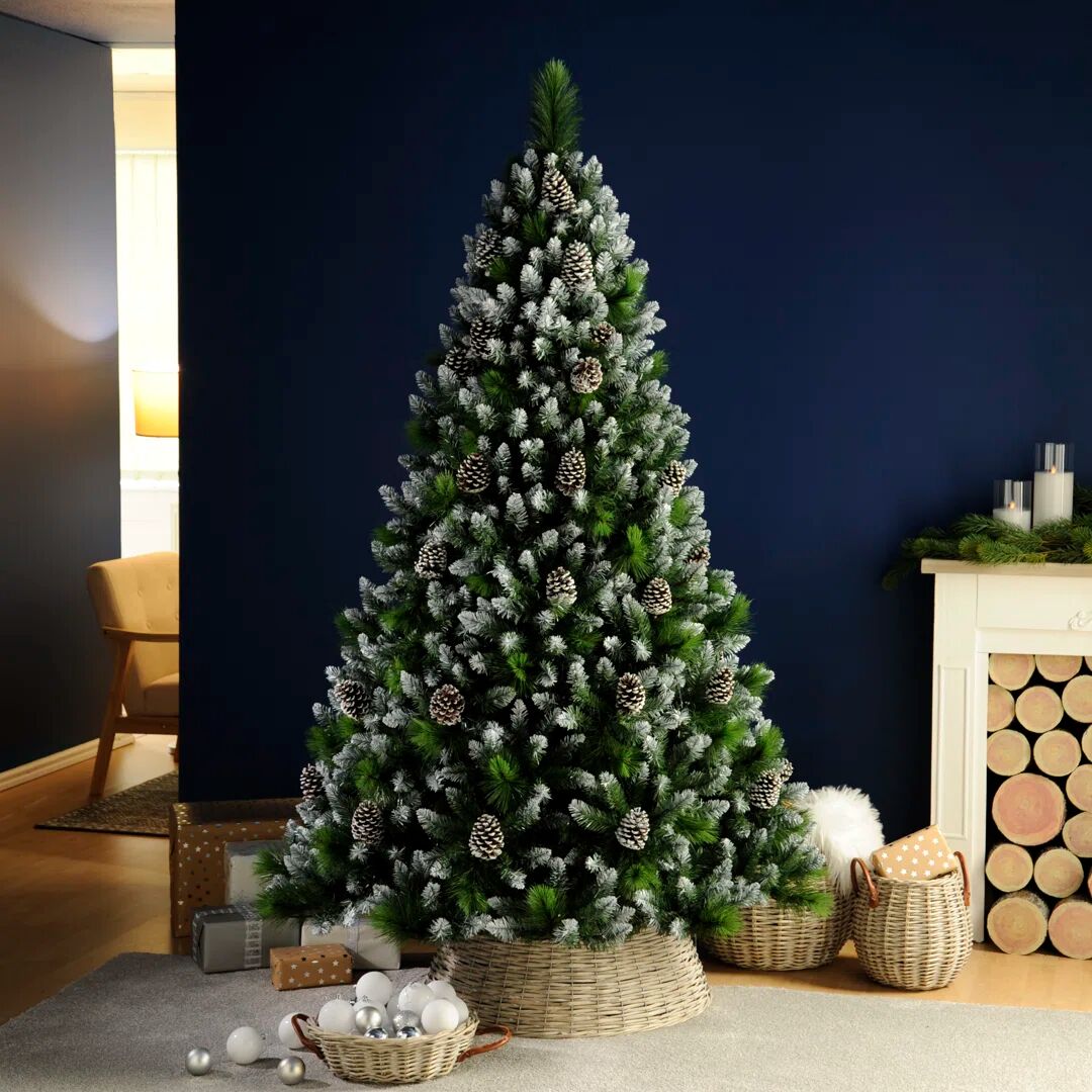 Photos - Other Jewellery The Seasonal Aisle Grand River Green Pine Artificial Christmas Tree white