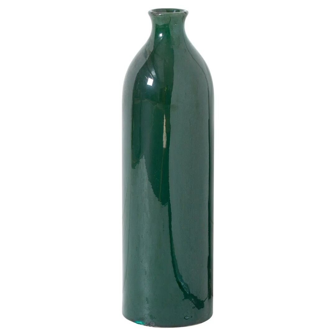 Photos - Vase Rosalind Wheeler Gwenifer 57Cm Ceramic Floor  green 57.0 H x 17.0 W x