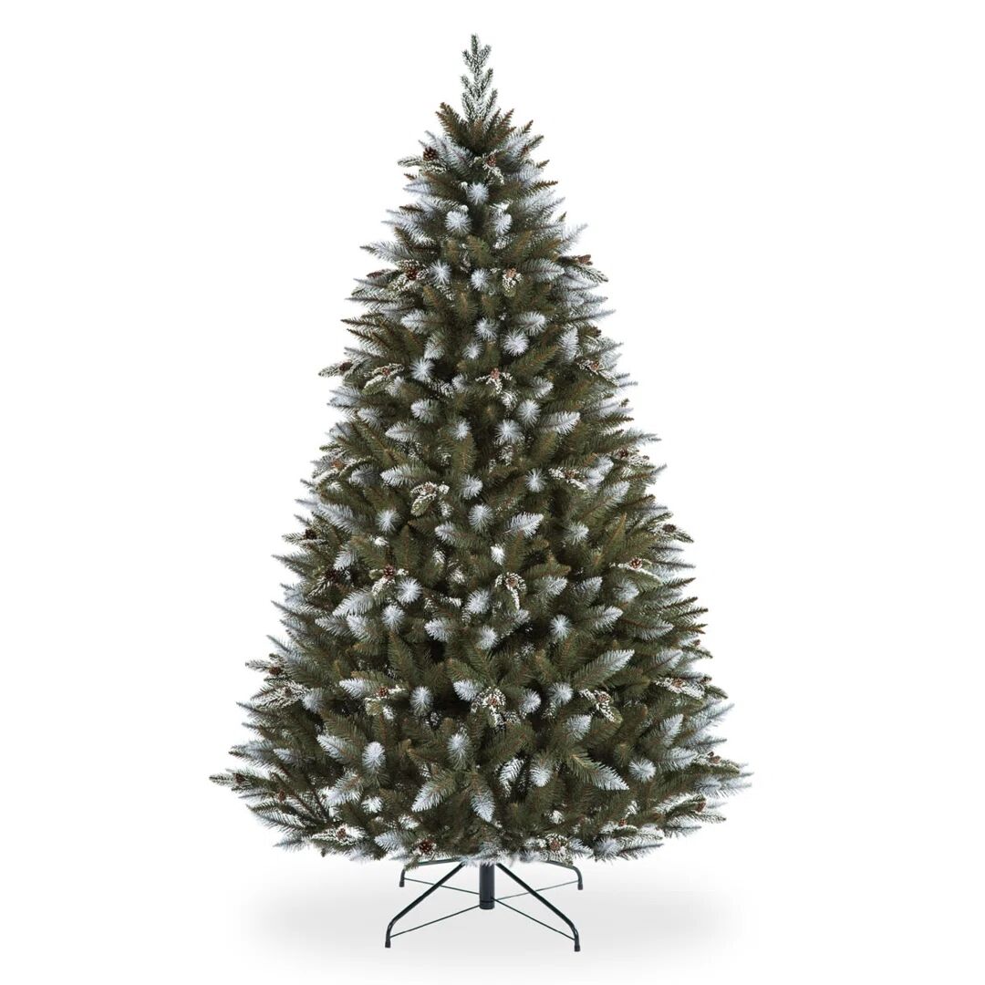 Photos - Other Jewellery The Seasonal Aisle Green Spruce Christmas Tree white 120.0 W x 120.0 D cm