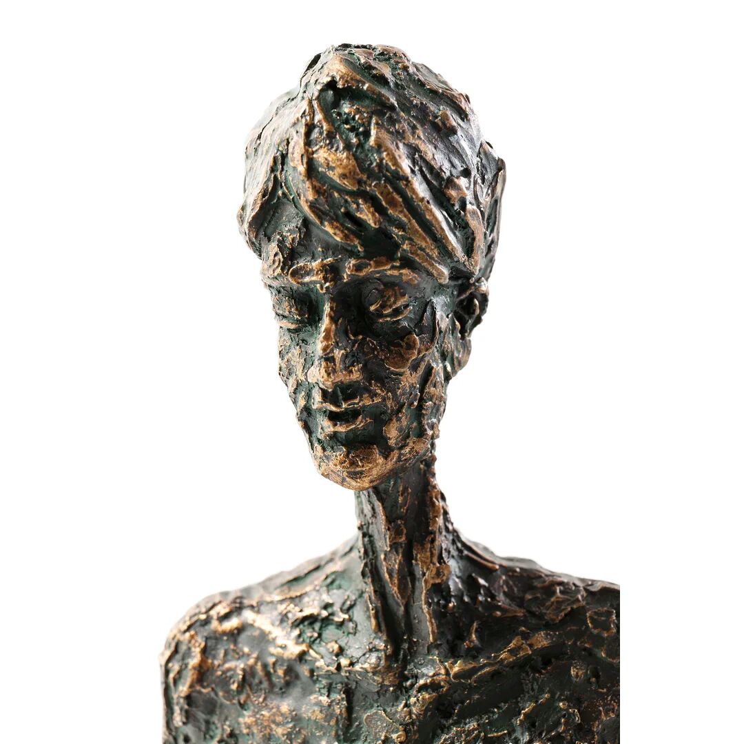 Photos - Figurine / Candlestick Kare Design Deco Figurine Art Man 79cm gray 79.0 H x 25.0 W x 10.5 D cm 