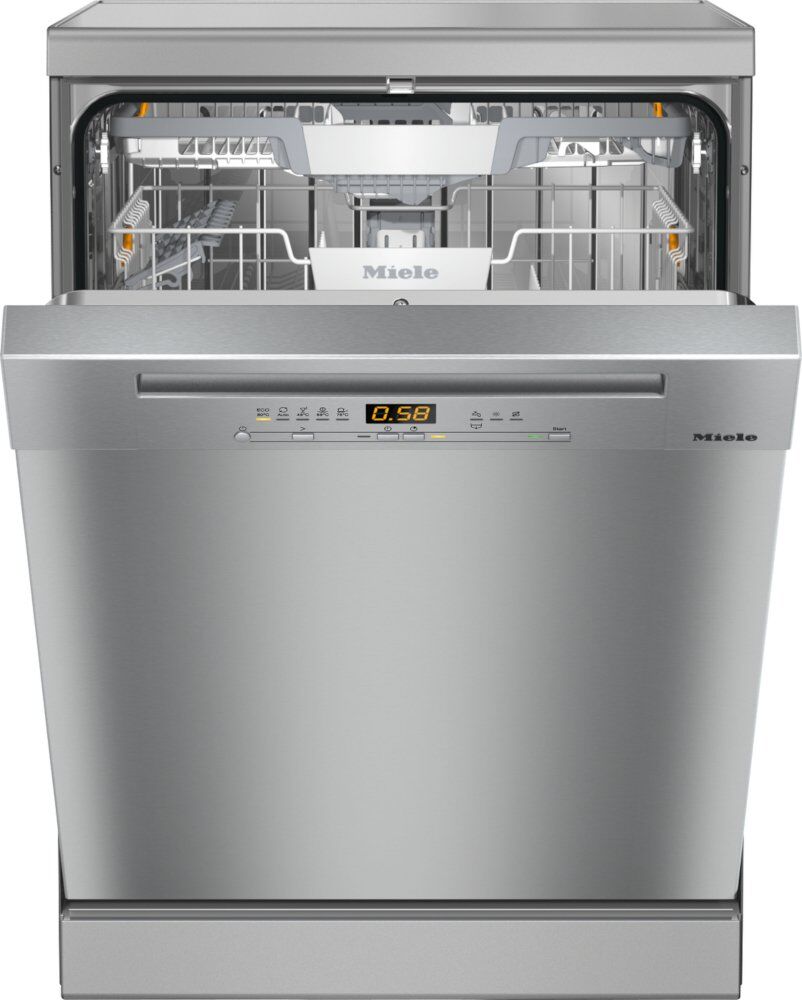 Miele G5222SC CleanSteel Dishwasher - Stainless Steel