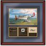 The Bradford Exchange Robert Taylor Framed P-51D Mustang Artwork With Artifact