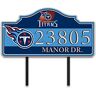 The Bradford Exchange Tennessee Titans Personalized Outdoor Address Sign