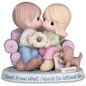 The Hamilton Collection Precious Moments Donut-Sharing Couple Porcelain Figurine