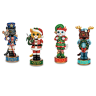 Hawthorne Village A Meowwy Little Christmas Cat Nutcracker Sculpture Set