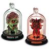 Hawthorne Village Heads Of Horror Illuminated Glass Dome Sculpture Collection