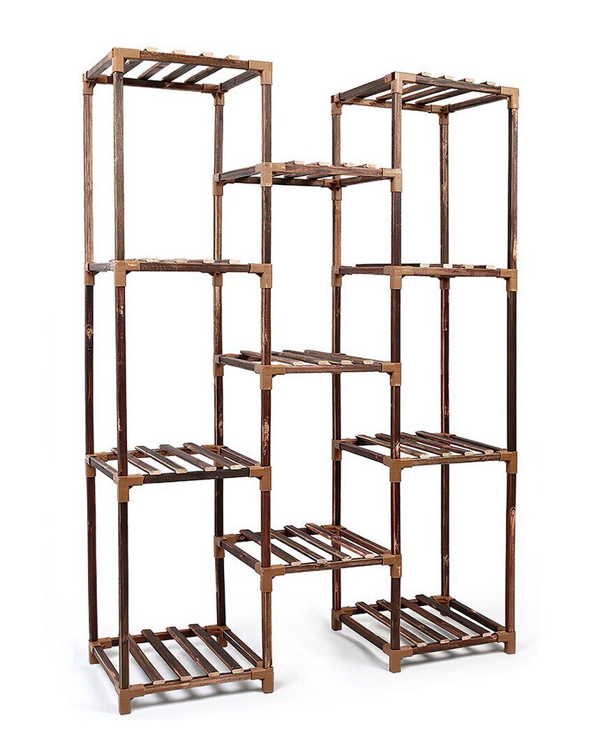 Fresh Fab Finds Multi-Tier Wooden Plant Stand NoColor NoSize