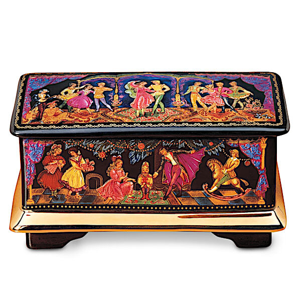 The Bradford Exchange Music Box: The Nutcracker Russian Ballet Music Box