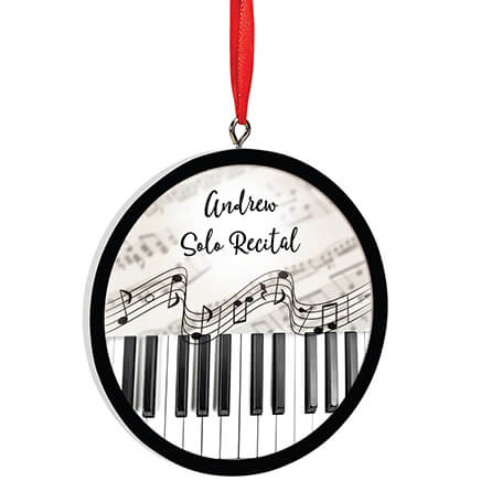 Miles Kimball Personalized Piano Ornament