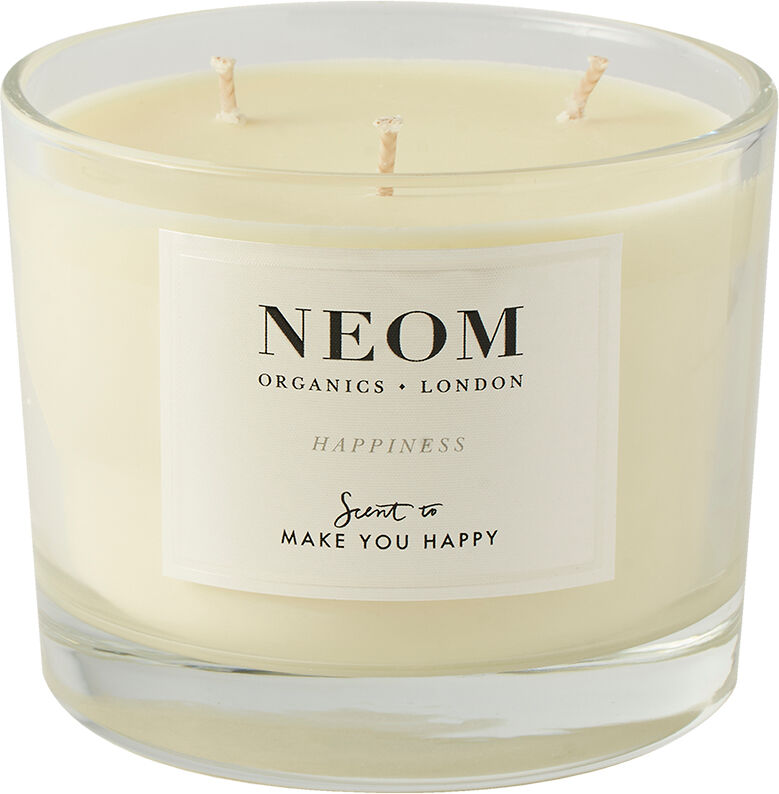 NEOM Happiness Scented Candle 3 Wick 50hrs